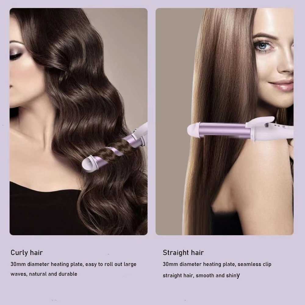 Hair Curler Women Professional Ceramic Curling Iron Straightener Curly Iron Tongs Hair Waver Crimpers Hair Styling ToolT251114