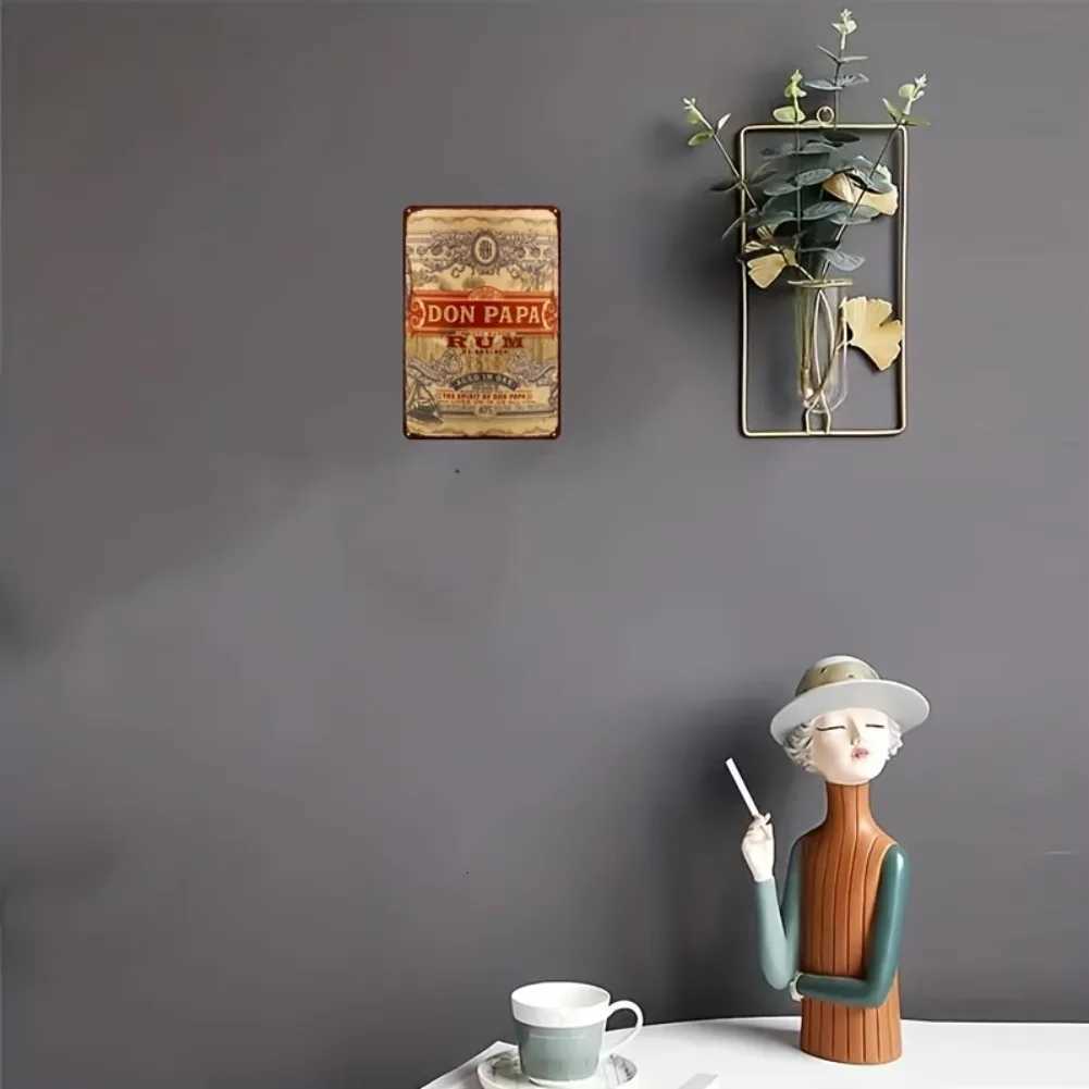 1pc 20x30cm 2D Flat Don Papa Rum Metal Sign - Antique Tropical Poster Rustic Decor for Home Bar/RestaurantM251114