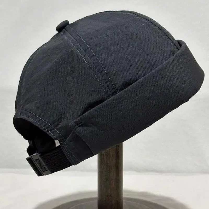 Quick Dry Brimless Hat Lightweight Daily Beanie Mesh Beanie Docker Cap Sailor Rolled Cuff Harbour Hat Casual Hip Hop Skullcap251113