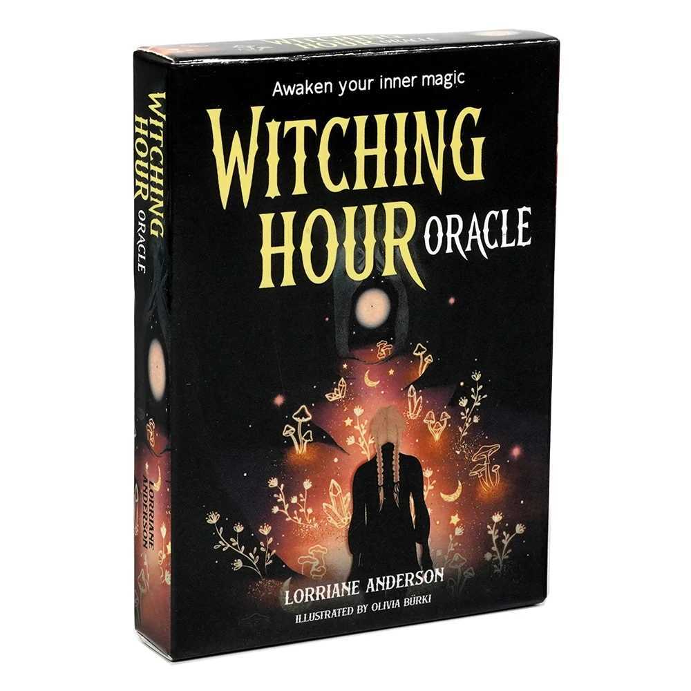 Witching Hour Oracle Deck Awaken Your Inner Magic Lorriane Anderson Olivia Brki 44 Cards Spiritual Guidance Self-Discovery Witc C251114