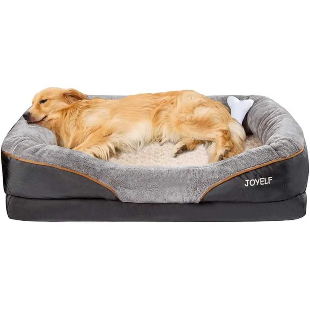 X-Large memory foam dog bed orthodontic dog bed and sofa with removable and washable cover suitable for large dogs X250412