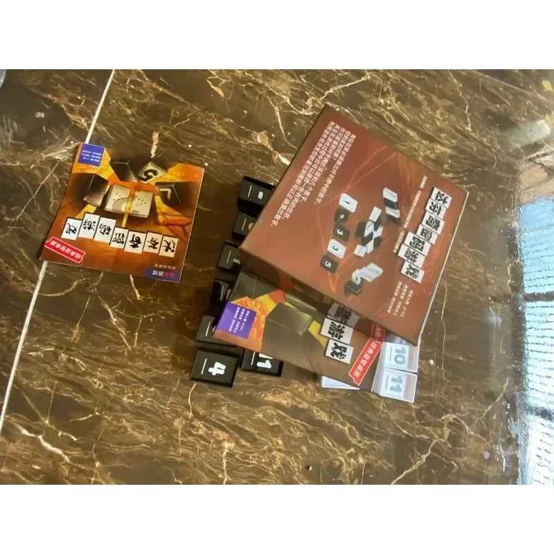 New Popular Da Vinci Code Double Childrens Table Game Adult Party Casual Digital Game Cards C251114