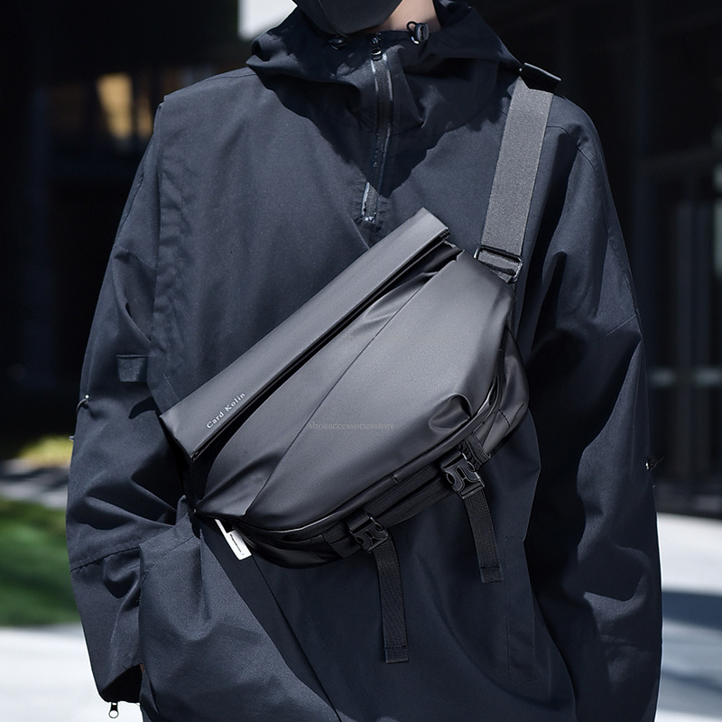2025 New Designer Men's And Women's Crossbody Bag Functional Trendy Brand High-end Sensory Chest Bag Magnetic Buckle Sports Cycling Shoulder