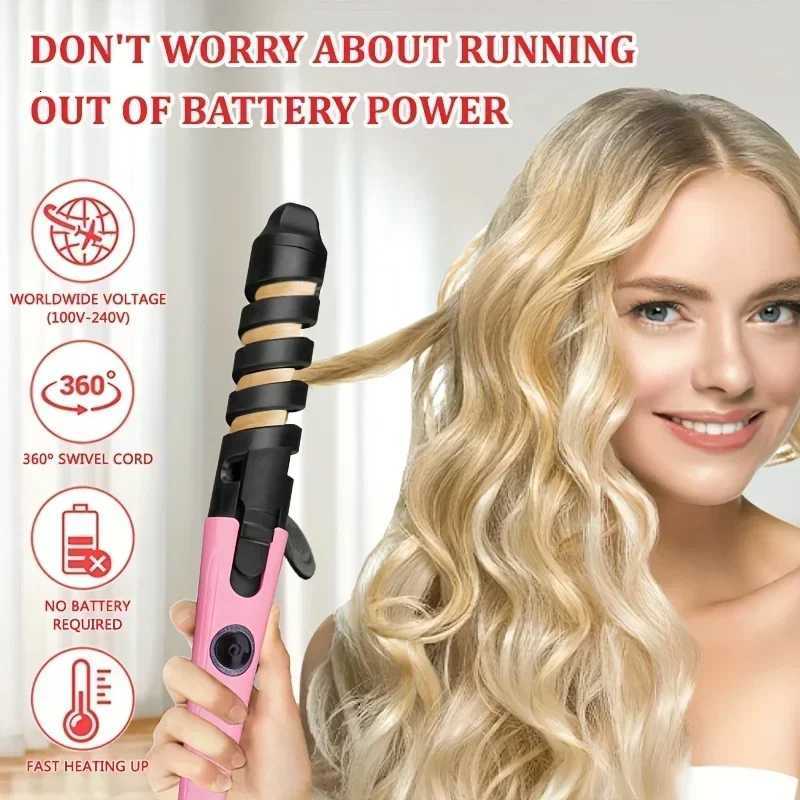 Automatic Curling IronHair Straightener And Curling 2 In 1New Self Curling Iron Hair StylingPerfect Holiday Gift For WomenT251114