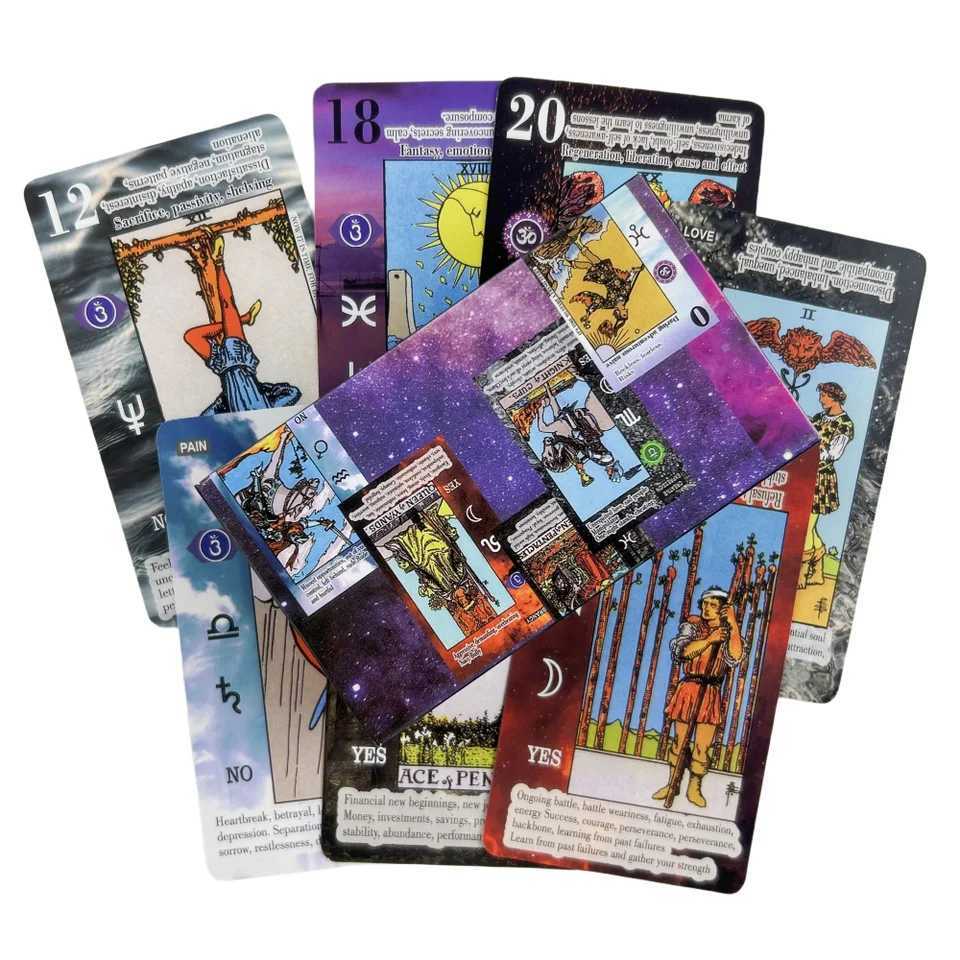 Tarot Cards Of Rider Divination Fortune Telling Oracle Training Deck Entertainment Board Game ParTY Edition C251114
