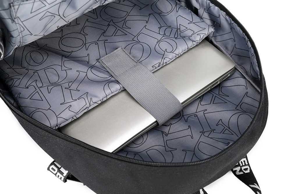 Fashion Teenager School Backpack Women Men Laptop Travel Bag Large Waterproof Multifunction USB Charging Knapsack MochilaW251113