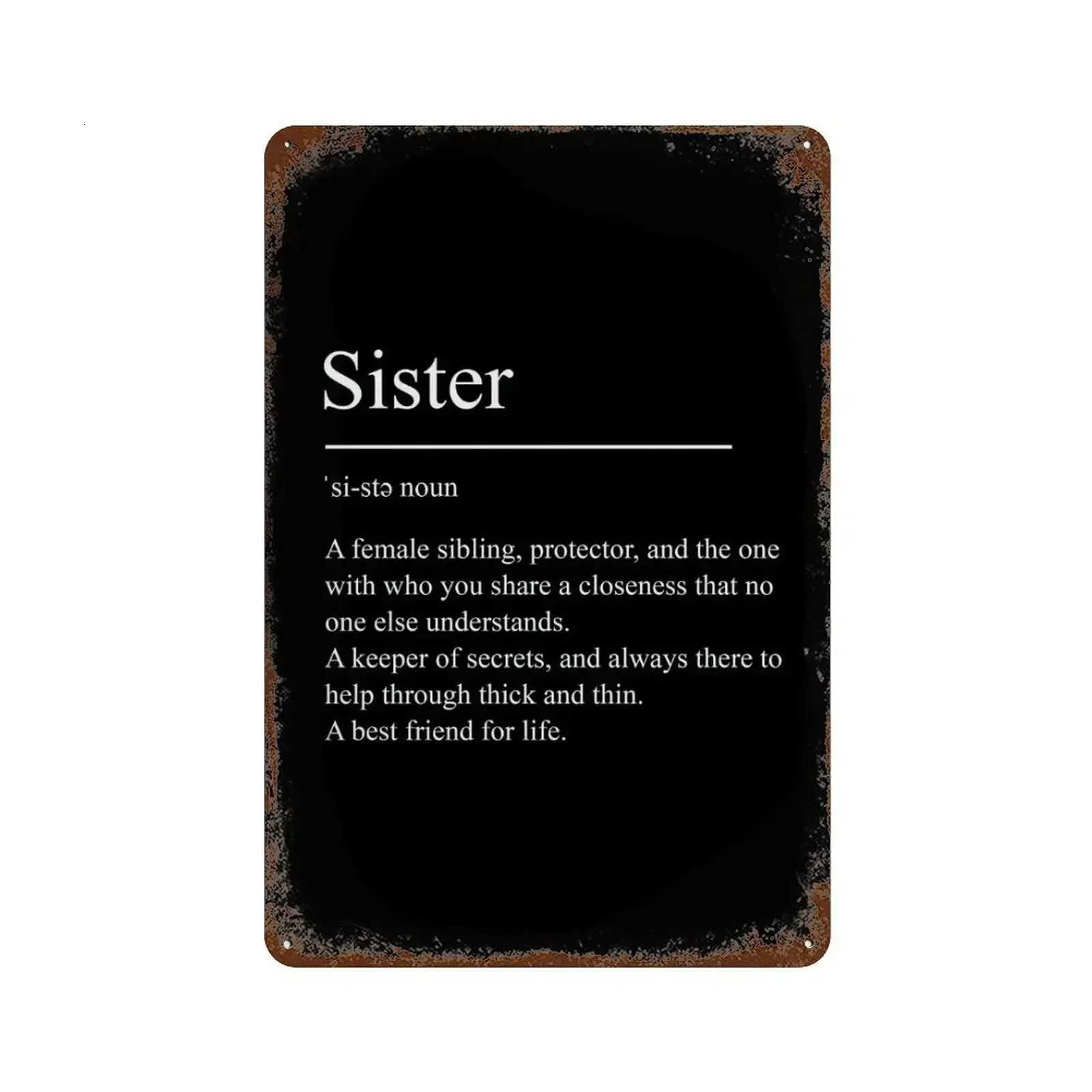 Minimalist Text Inspirational Black Metal Signs Posters Success Focus Discipline Patience Definition Tin Sign for Room Home WallM251114