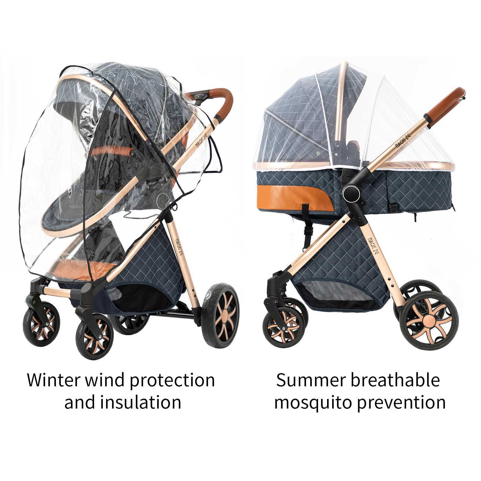 3 in 1 baby stroller free shipping Baby carriage reversible stroller baby pram Newborn Infant lightweight folding strollerT251114