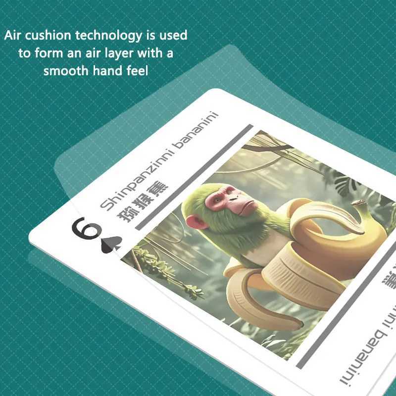 54pcs Italian Brainrotcard Funny Playing Cards Tung Sahur Tralalero Tralala Game Collection Cards Toys C251114