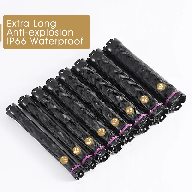 10pcs/set 24V Long Single Hole Electric Heated Hair Rollers Digital Perm Rods Sticks Sponge Clips Rubberbands 14cm 1818 250603