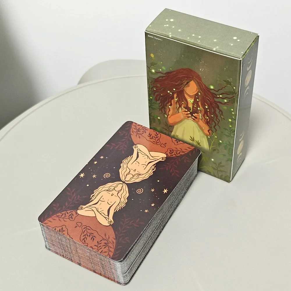 Earth Woman Tarot Deck 78 Pcs Tarot Cards Nurture Your Intuition and Celebrate Mother Natures Wisdom 1036cm C251114