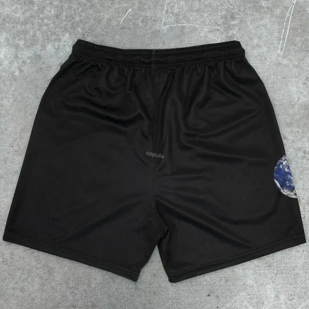 Fashion Pattern Retro Trend Shorts Breathable Basketball Men Shorts Loose Sports Training Fitness Gym Fashion Quick-dry Shorts 251112