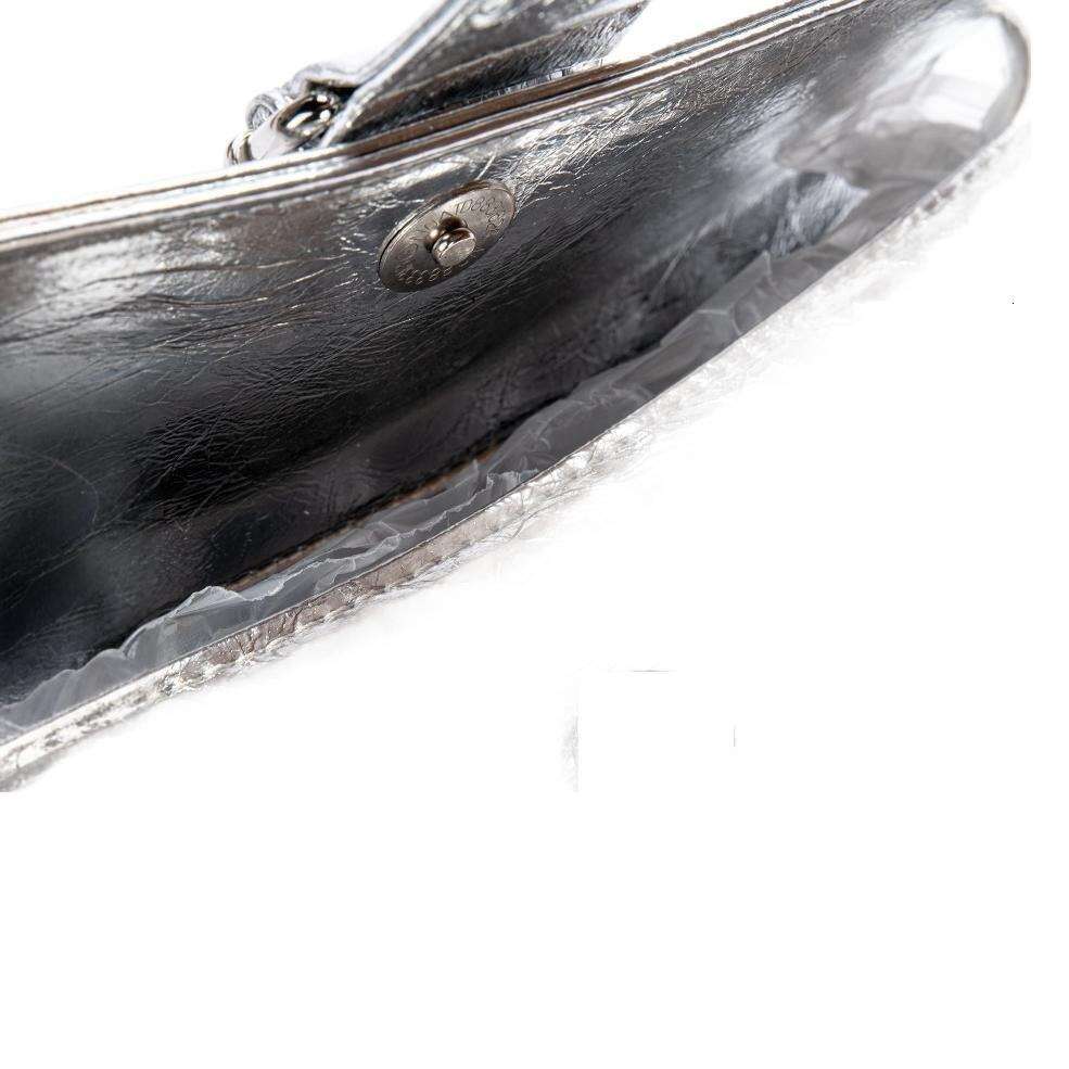 Amazon Hot-Selling Metallic Y2K Underarm Bag Irregular Handbag