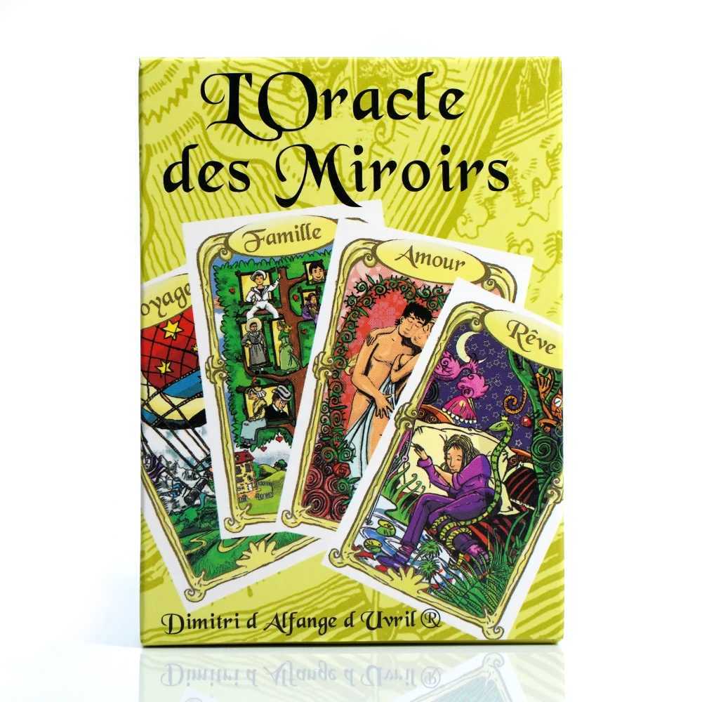 Franais Oracle des Miroirs French of Tarot Cards Un Outil Prcieux pour la Divination et la Guidance Spirituelle Board Game C251114