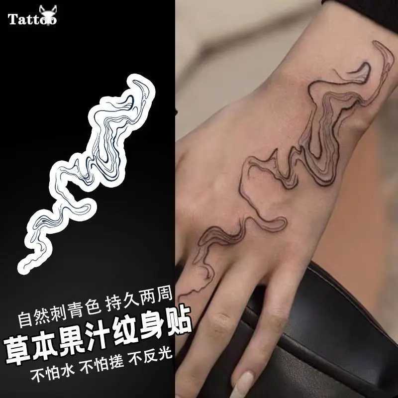 Herbal Juice Tattoo Stickers for Womens Arms and Shoulders Mist Temporary Tattoo Waterproof Fake Tattoo Persistent Mist Tattoo StickersXJ25414