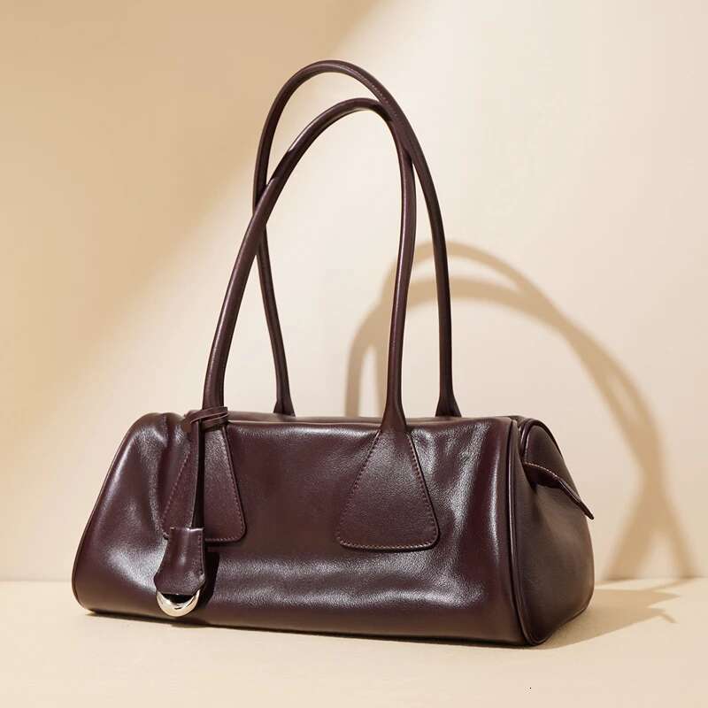 Avro's MODA High-Capacity Shoulder Bags Women Office Lady Genuine Leather Underarm Fashion Solid Popular Tote Bag Classic Bolsos