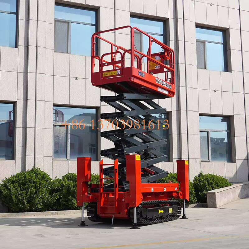 High Capacity 500kg 6m 8m 10m 12m 14m Aerial Work Platform Mobile Electric Scissor Lift CE ISO