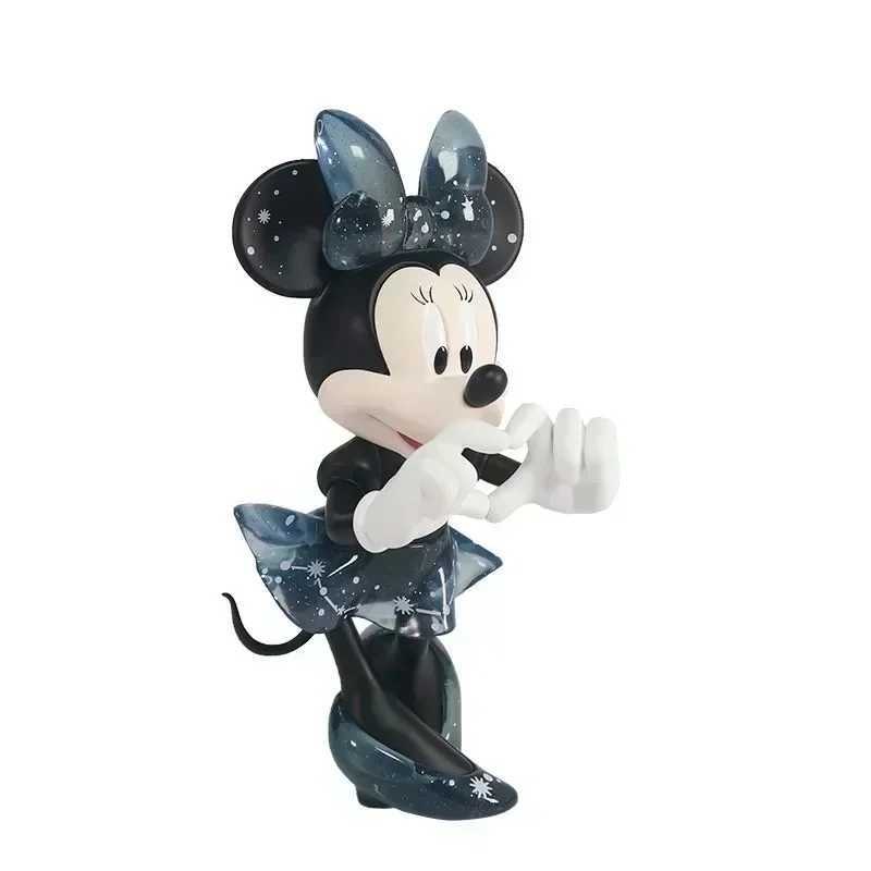 15cm Disney Mickey Mouse and Minnie Mouse cartoon tidal set decoration handmade doll decoration girl toy birthday gift Y2504014