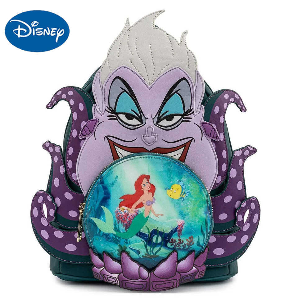 Disney Loungefly Disney Backpack Snow White Shoulder Knapsack Large Capacity Leisure Bag School Backpack Childrens Girls Christmas Gift X2504121