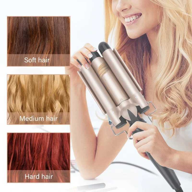 Multi-functional portable curling iron interchangeable curling iron set ceramic bucket home curling iron wonder toolT251114