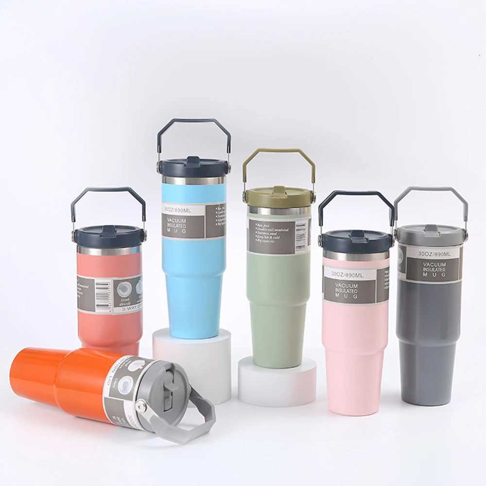 890ml Ultra Large Capacity Insulated Cup 304 Stainless Steel Insulated Cup Cold Insulated Outdoor Portable Ice Cream Cup C251114