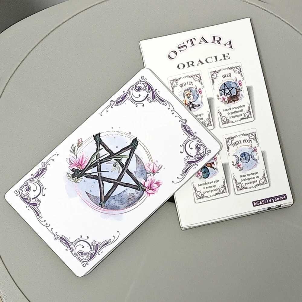 Ostara Oracle Deck 20 Pcs Oracle Cards Inspirational Altar Deck To Recieve Divine Messages 127cm C251114