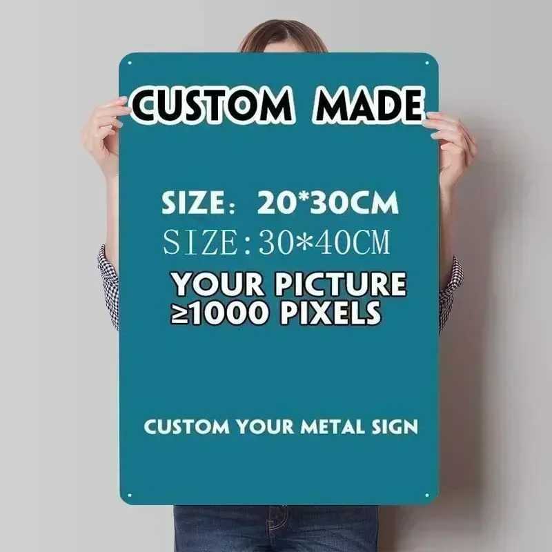 American Psycho Movie Metal Poster Tin Signs Wall Art Posters on the Wall Decoration Items Custom Metal Sign for Home DecorationM251114