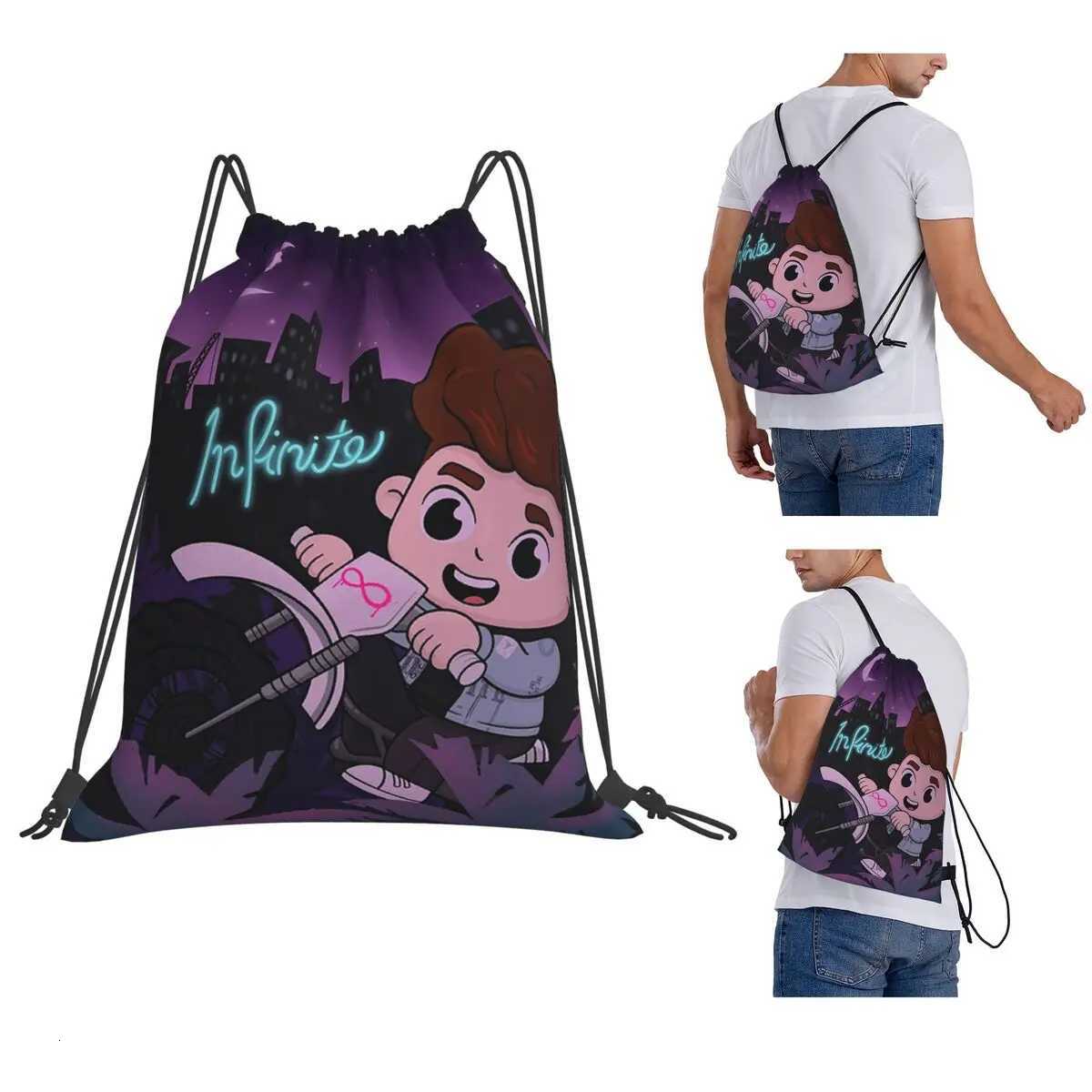 Caylus Backpacks Casual Portable Drawstring Bags Sports Bag Book Bags For Travel SchoolW251113