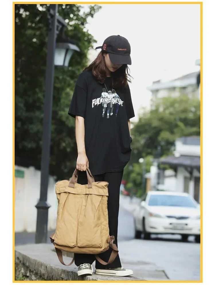 Solid Color Backpack Laptop Canvas Women backpacks High Capacity Female Schoolbag For Teenages Girls Travel Bag Mochila Mujer W251113