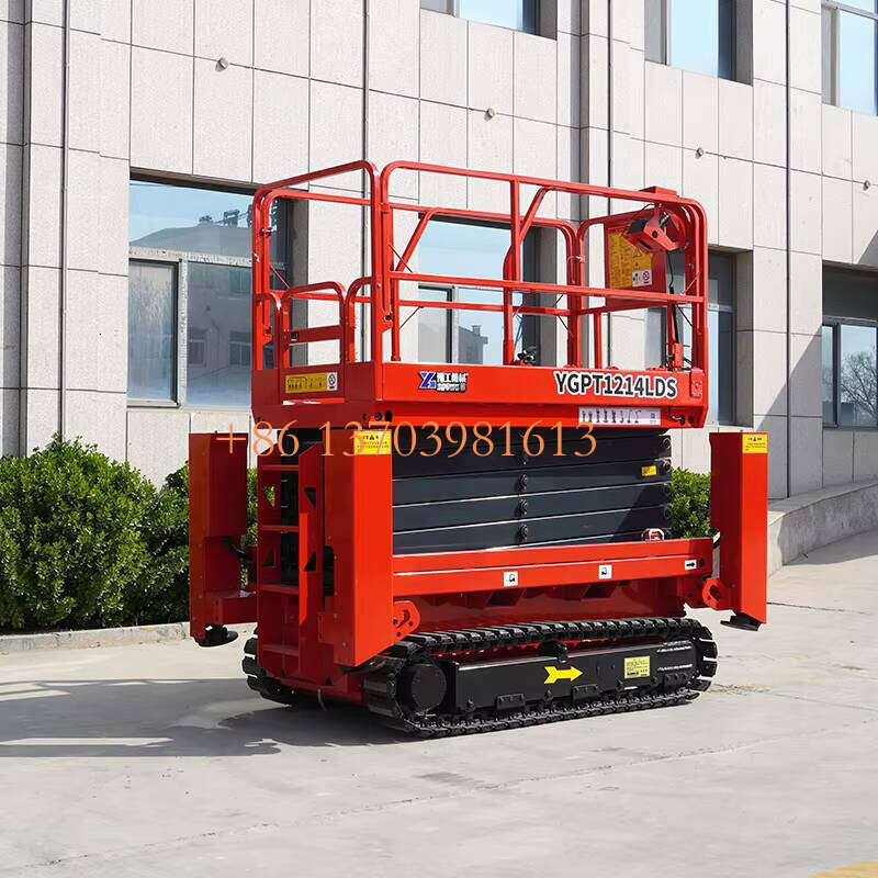 High Capacity 500kg 6m 8m 10m 12m 14m Aerial Work Platform Mobile Electric Scissor Lift CE ISO
