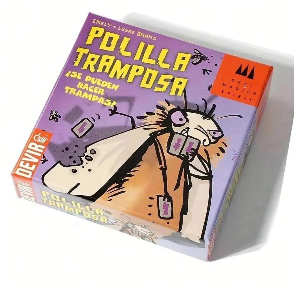 Polilla Tramposa Espaol Playing Card Game The Cheating Moth Spanish Board Game Juego Cartas Family Games For Party C251114