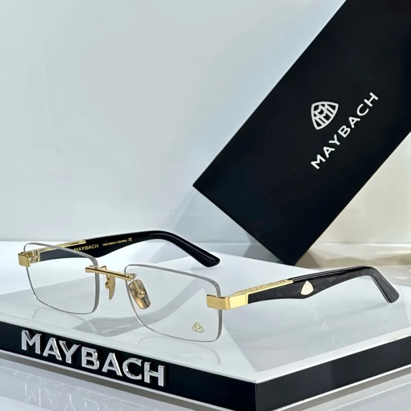 MAYBACH Luxurious Quality Designer Sunglasses for Men and Women Classic Goggle Beach Retro Lens Fashion Eyeglasses THE ARTIST III