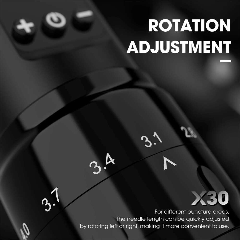 Filter X3 Wireless Hine Pen 1600Mah 6 Adjustable Strokes 2.0Mm-4.0Mm Gun For Cartridge Tattoo Needles