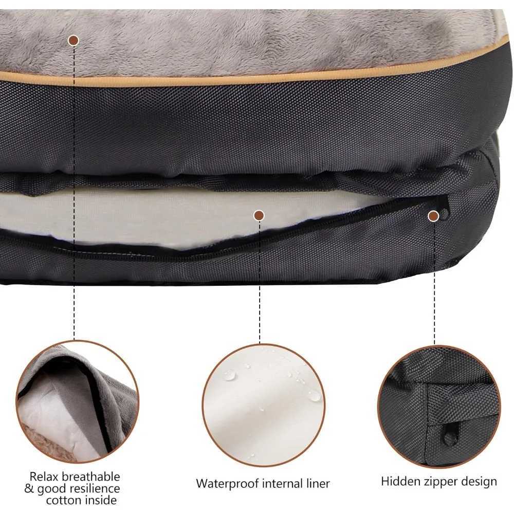 X-Large memory foam dog bed orthodontic dog bed and sofa with removable and washable cover suitable for large dogs X250412