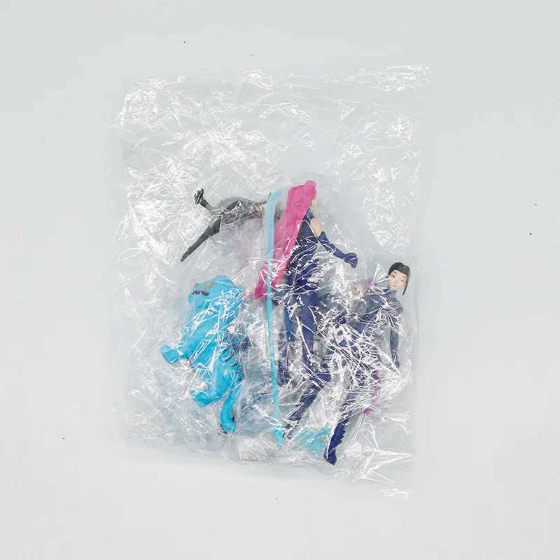 5pcs/Set Kpop Demon Hunters Figure Toy PVC Model Cartoon Gaming Peripherals Desk Decoration Collection Doll For Children Gift Z251110