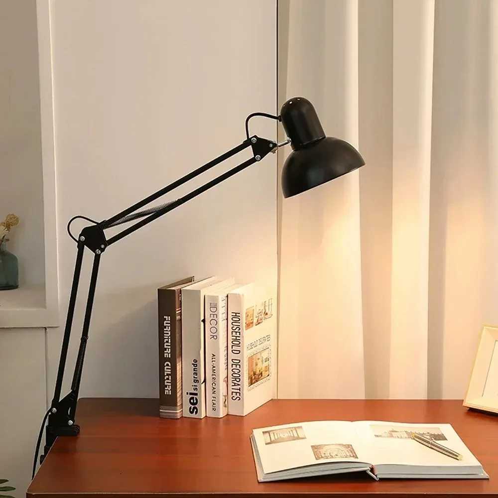 Flexible Led Desk Lamp Home Office Modern Table Lamp Metal Architect Adjustable Folding Reading Light M251114