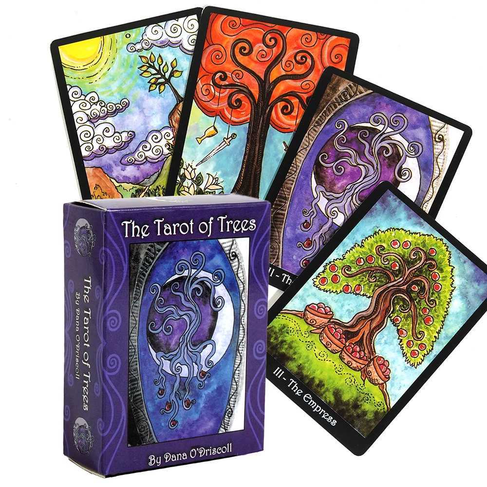 The Tarot of Trees Deck by Dana Odriscoll 78 Card Set Nature Inspired Tarot Card Oracle Deck Unique Tree Art and Mystical Image C251114