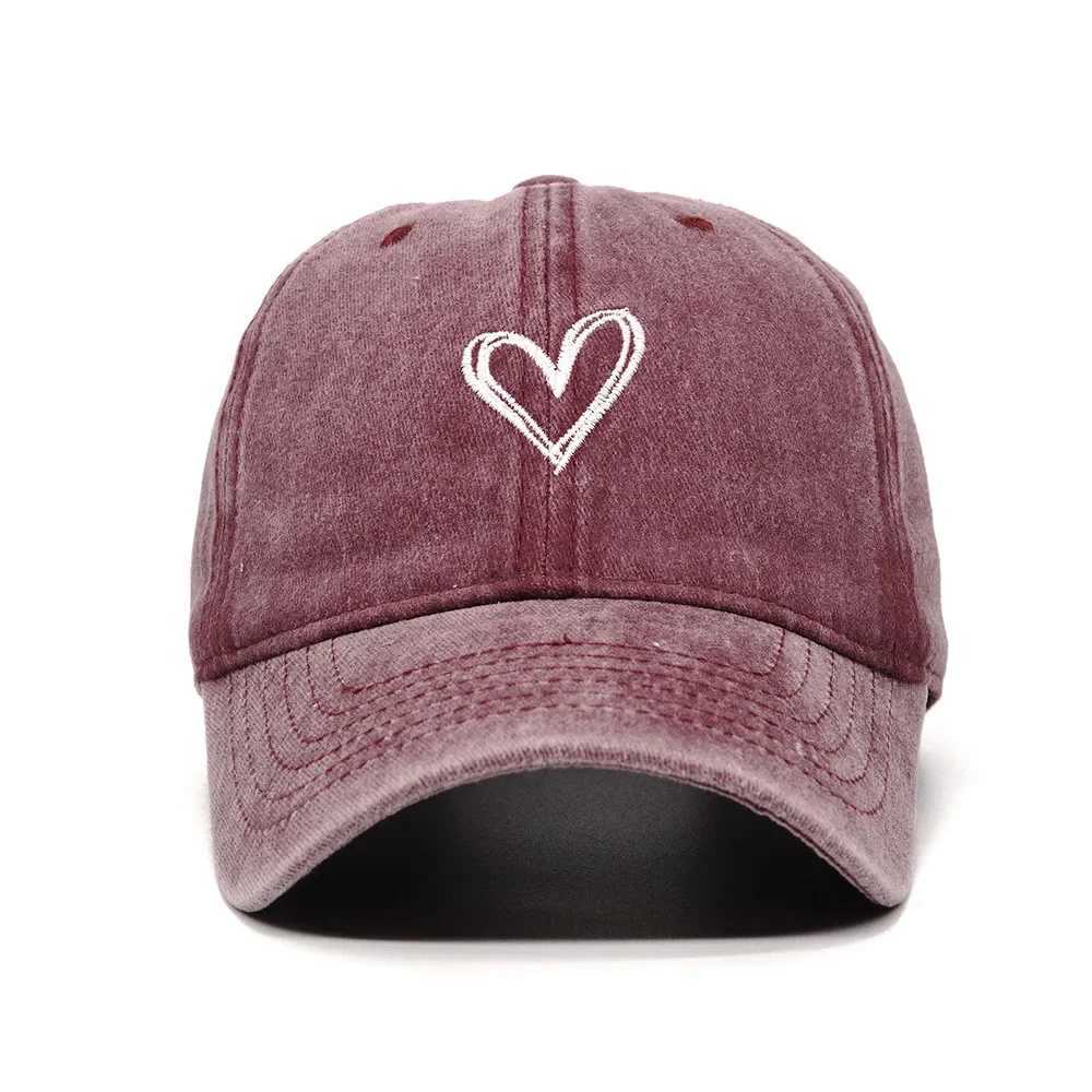 Baseball cap with embroidery old spring and summer baseball cap version thin soft top duck tongue cap unisex and fashionable duck tongue cap W250414