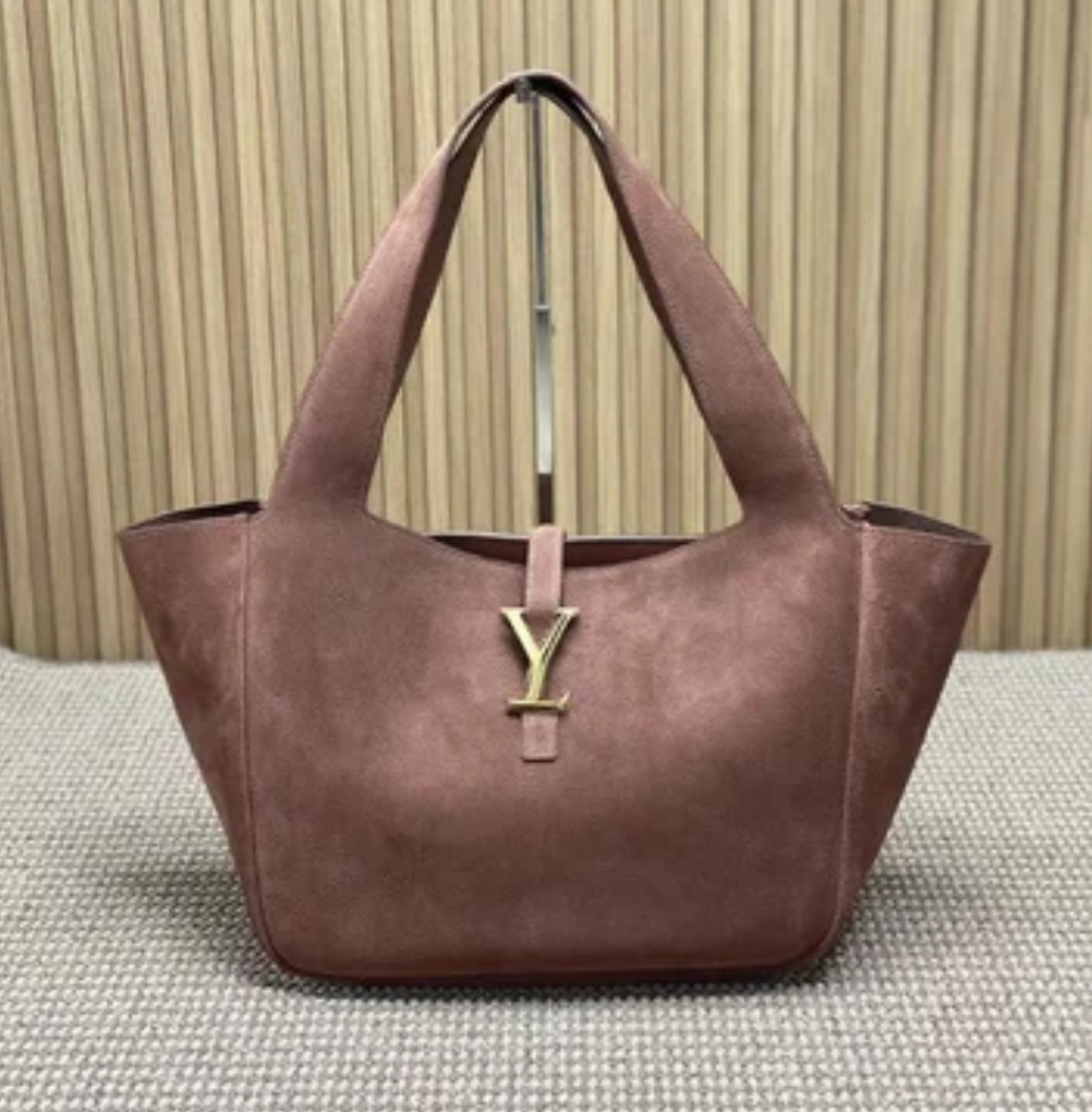 Elegant Suede Tote Bag Timeless Style for the Sophisticated Woman Luxury Designer Handbag Collection Perfect for Any Occasion , with optional matching card holder