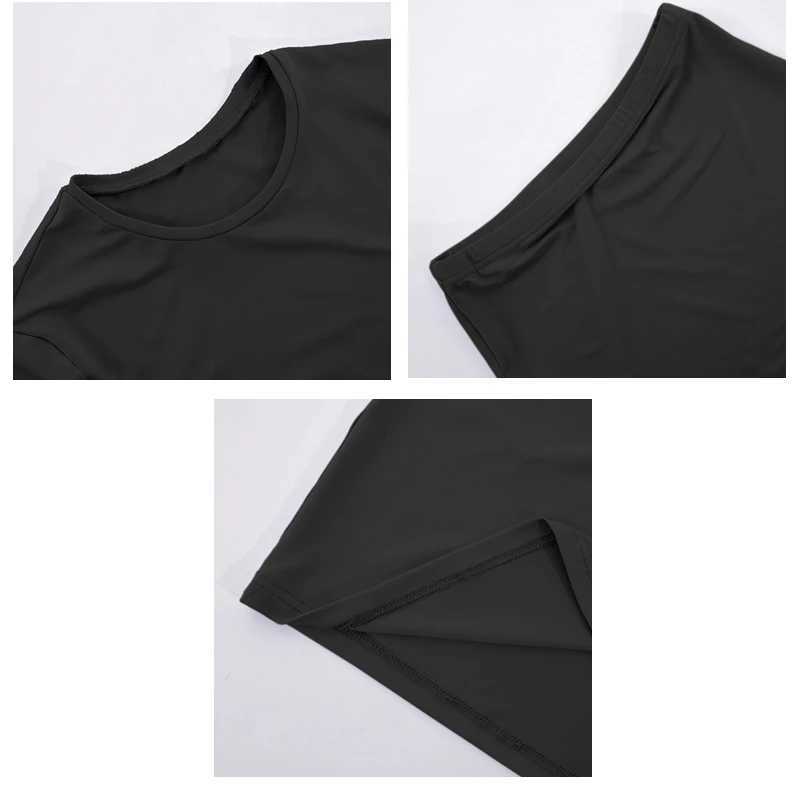 Womens dress set long Sve crop top and mid calf ski suit fashionable 2PCS set ultra-thin office womens autumn set Q2418 clothingXJ250414