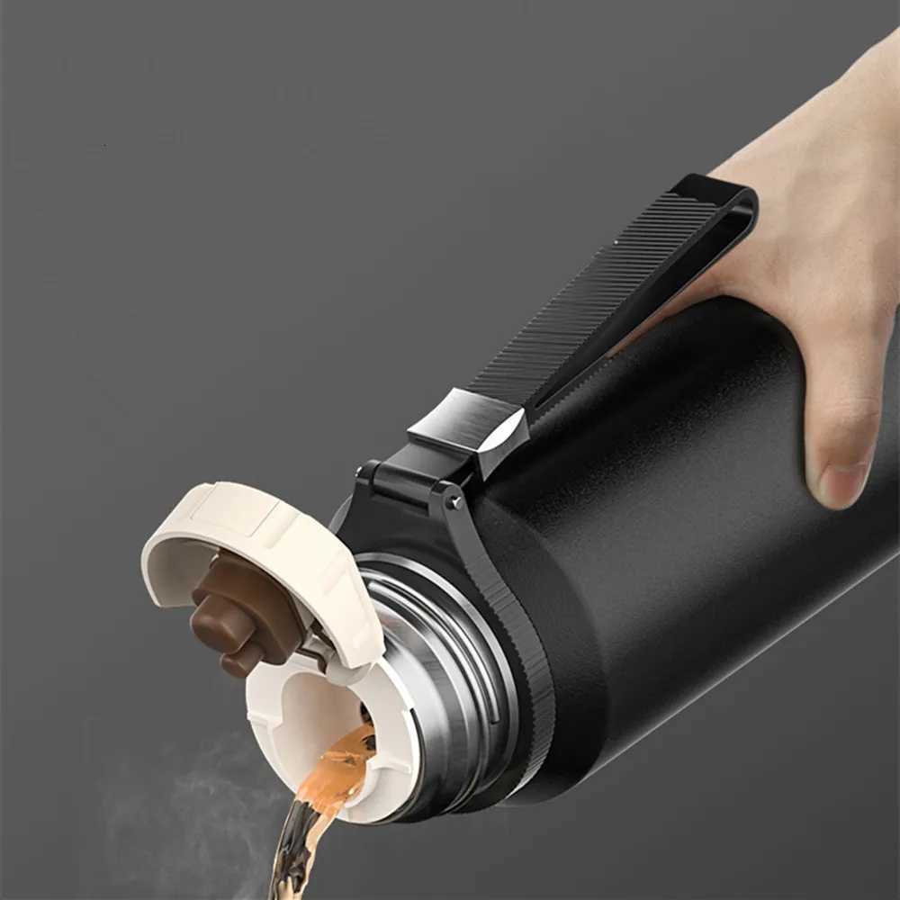 1000ML Stainless Steel Thermos Bottle for Hot Coffee Vacuum Thermal Water Bottle Insulated Cup Vacuum Flasks Double Wall Travel C251114