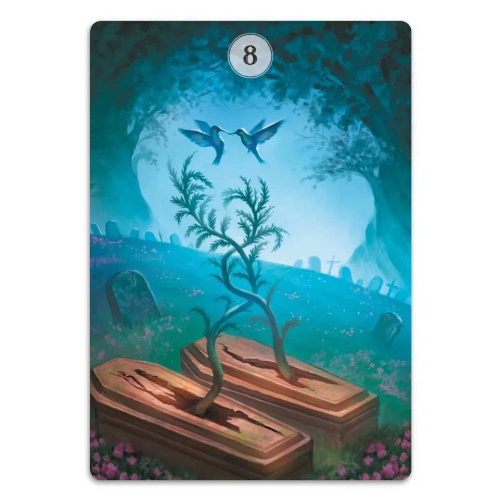 Herbs and Plants Lenormand Oracle Cards 36 Pcs Cards with Vivid Colors and Splendid Symbolism 10473cm C251114