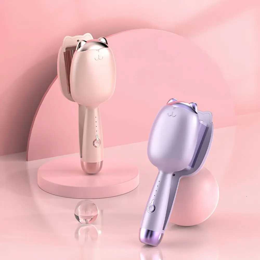 32mm Hair Curler Tool with 3 Gears Anti Scald Hair Curling Irons Hair Styling Tool S Shaped Wavy Hair Crimper IronT251114