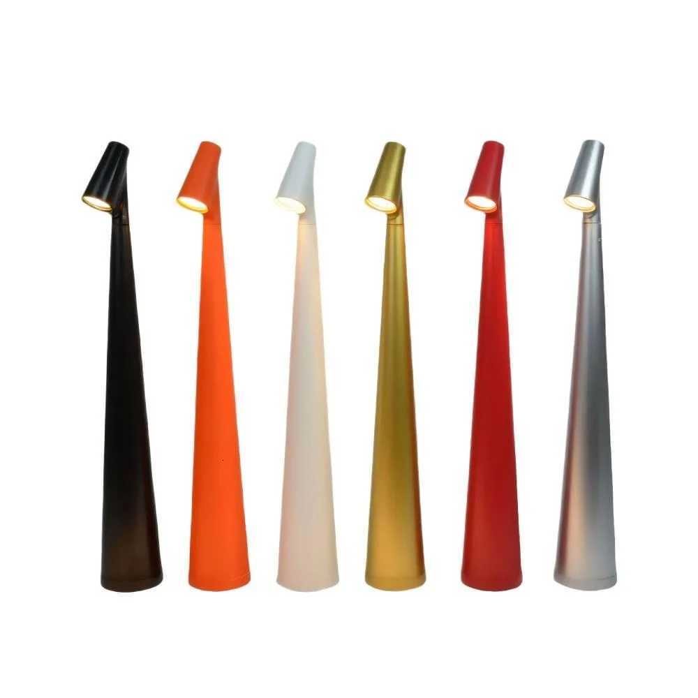 Type-C Rechargeable Desk Lamp Living Room Study Lamp Top Touch Dimming 1200mAh Atmosphere Desktop Decoration Lamp M251114