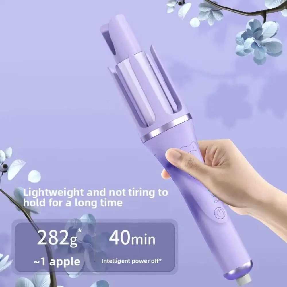 Anti-Scald Automatic Hair Curler 32MM Rotating Curling Iron Non Damaging Hair Adjustable Gear Hair Curling Machine StudentT251114