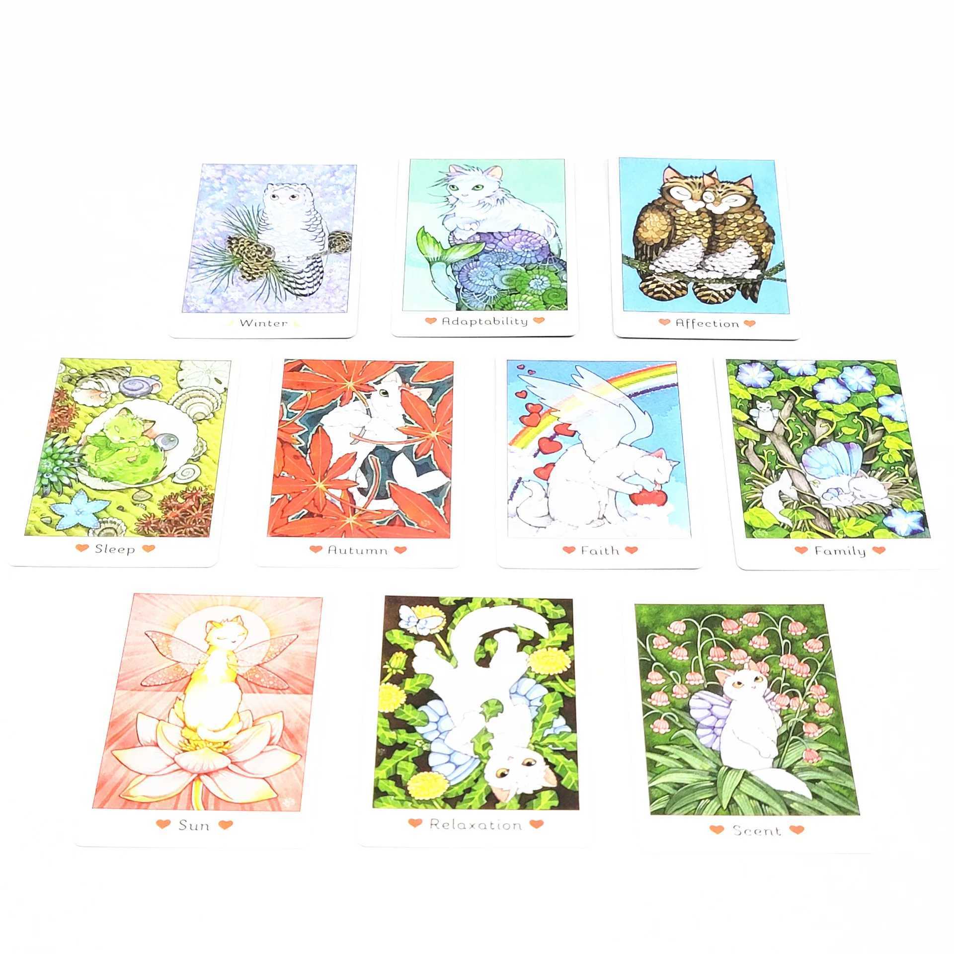 NEW the Fairy Cats Tarot cards English Version Tarot Board Games Divination Fate Home Family Entertainment Games C251114