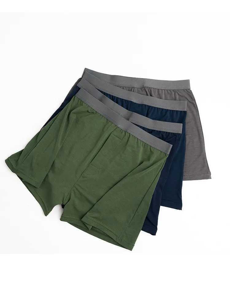 Mens Merino wool Tencel quick drying Brive Merino quick drying boxer running sports arrow pants sleep shorts W250414