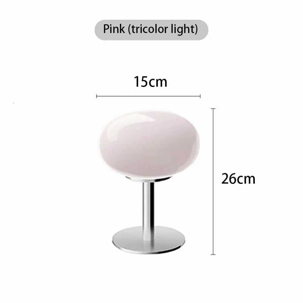 Lollipop Medieval Cream Glass Lamp Living Room Bedroom Study Simple Atmosphere Retro Glass Standing Lamp Home Decor M251114