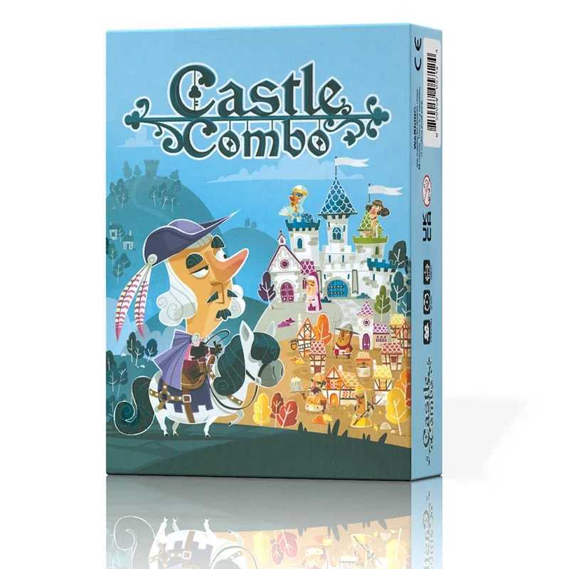 Castle Combo Board Game 2-5 Players English Version Strategy Game For Party/Family Table Game Card Games C251114