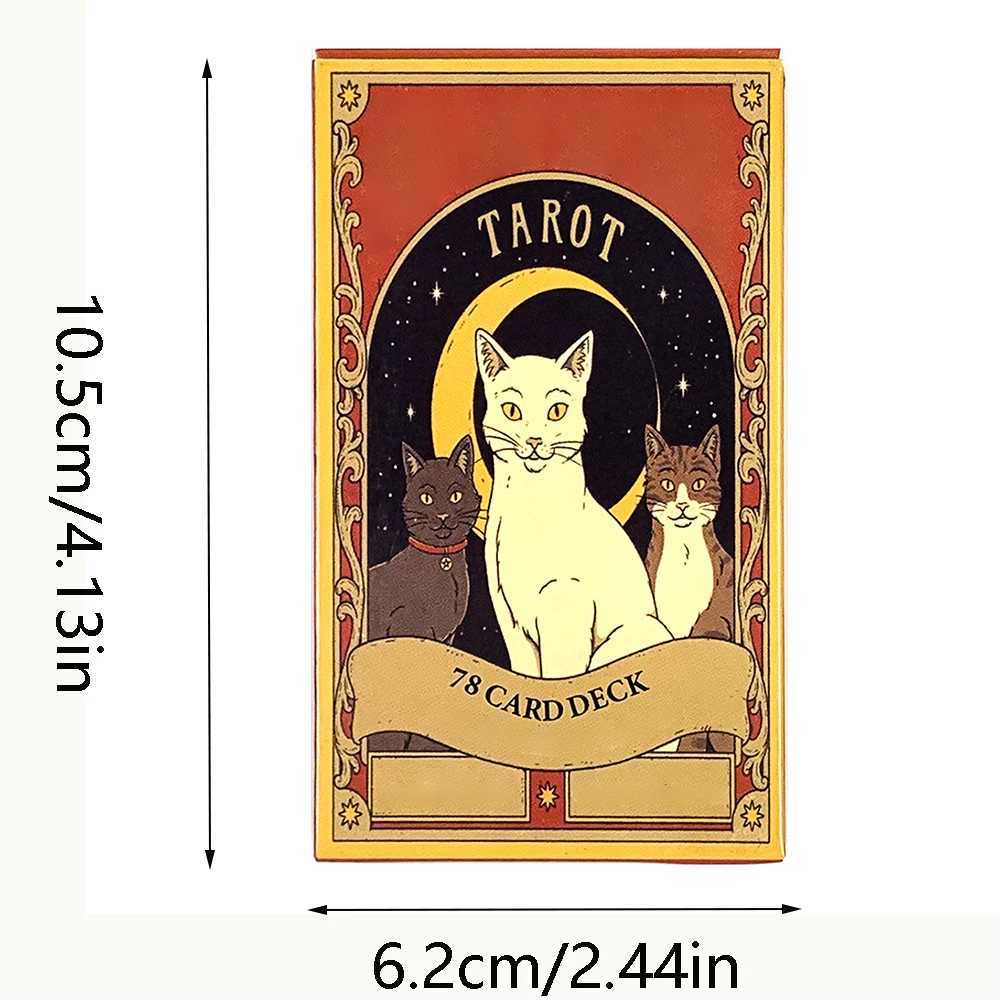 Tarot Cards A 78 Deck Oracle English Visions Divination Edition Borad Playing GamesHoliday Games Halloween and Christmas Gifts C251114